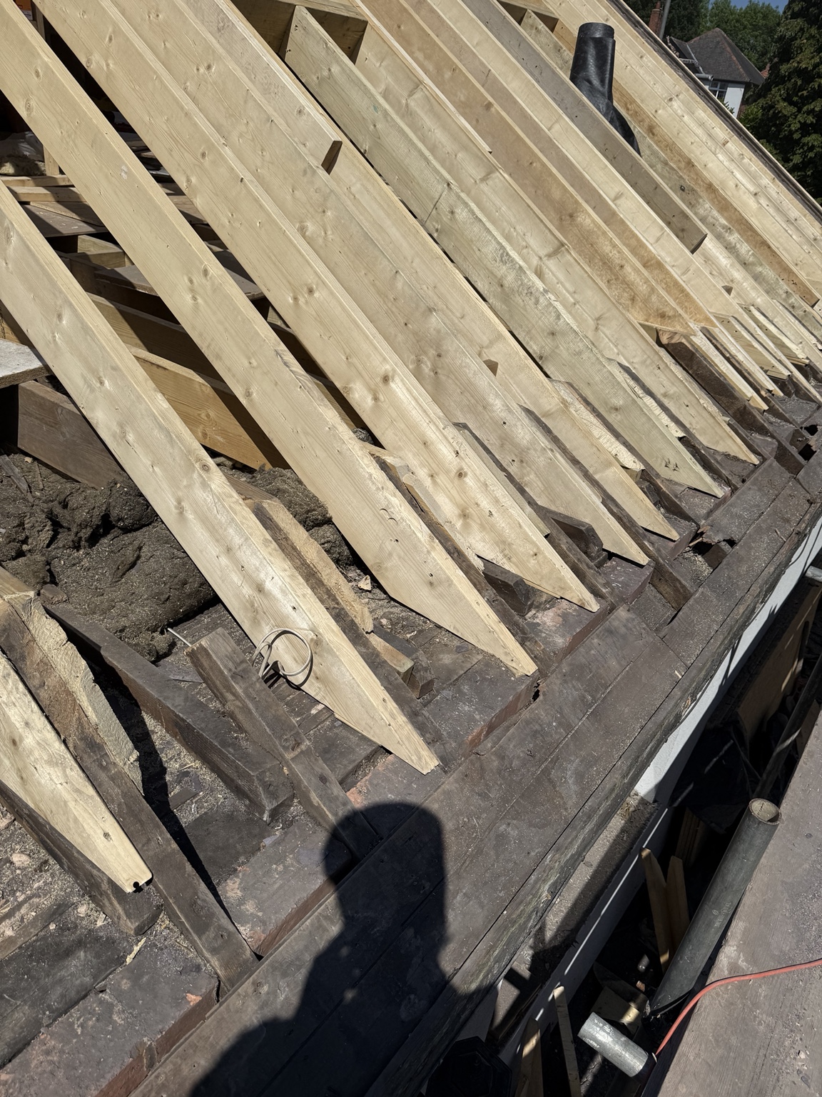 Roof timber work